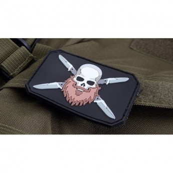 Нашивка MR BLADE борода Нашивка MR BLADE борода